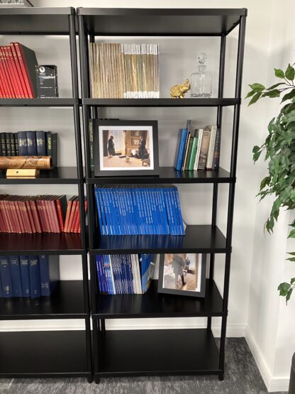 Black Steel Book Shelving - Image 2