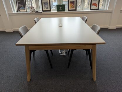 White Breakout/Meeting Table - Image 3