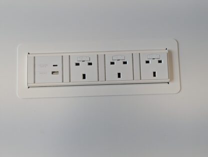White Breakout/Meeting Table - Image 4