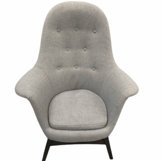 Charcoal Grey Reception Chair