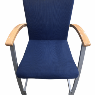 Meeting Chair with Wooden Handles