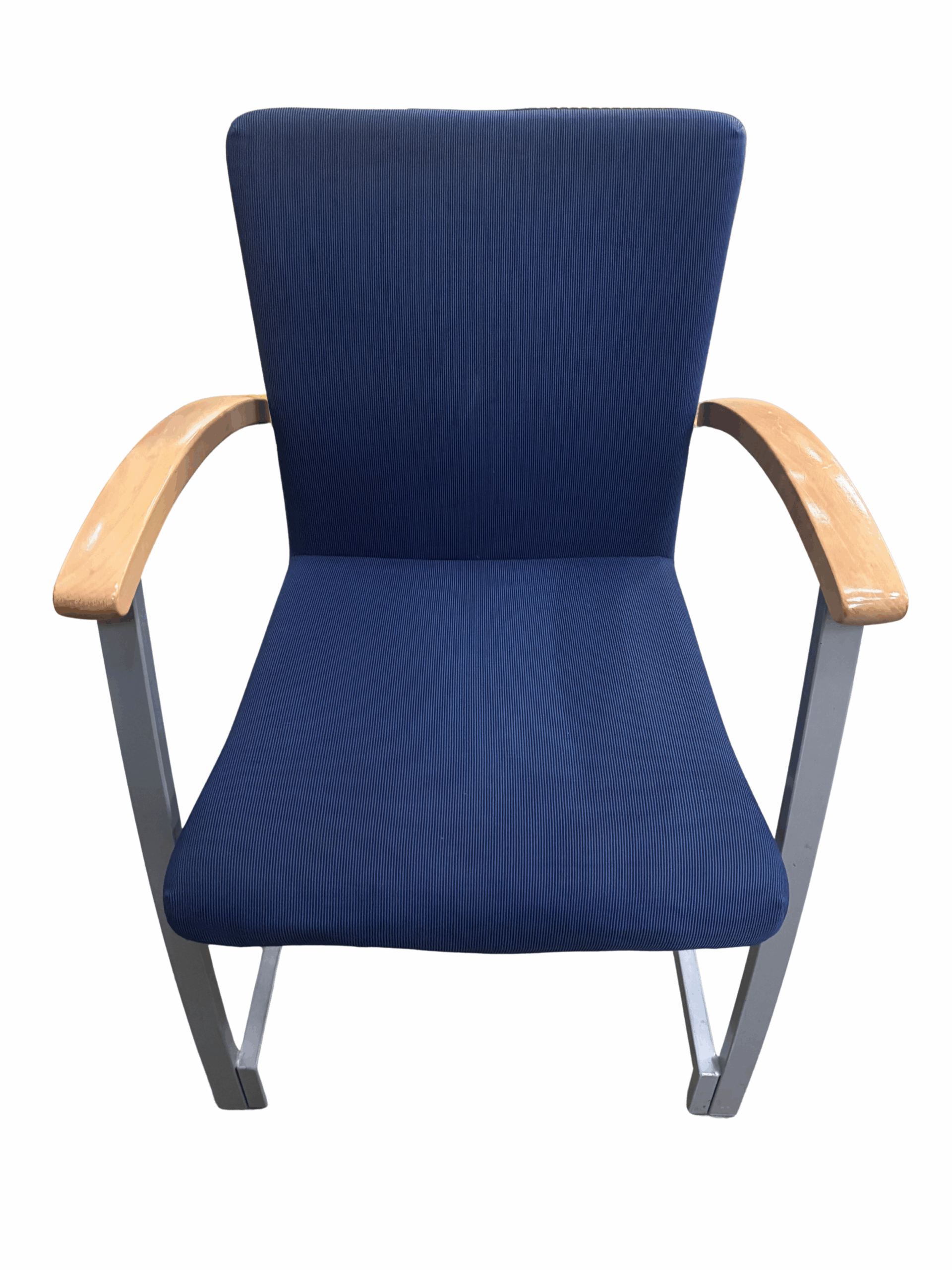 Meeting Chair with Wooden Handles