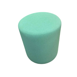 Teal Green Soft Seating Pouffe