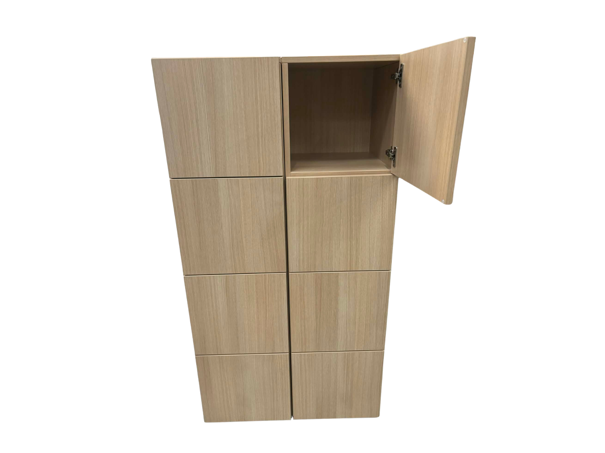 Oak Tall Storage Cabinet - Image 2